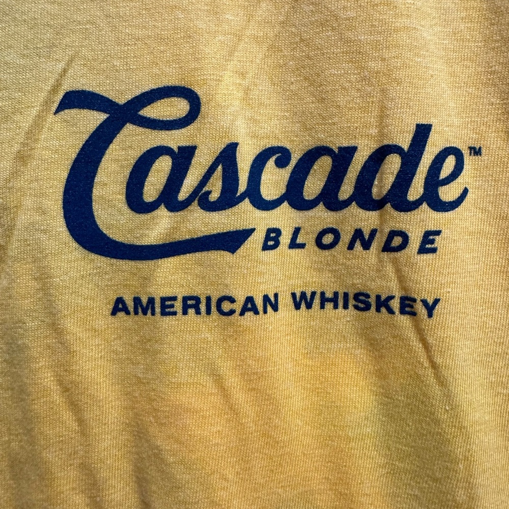 Cascade Collective Yellow Short Sleeve Tee - Picture 2 of 4